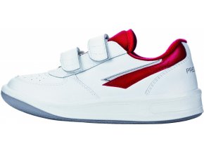 Dětské celoroční boty Prestige Velcro bílé